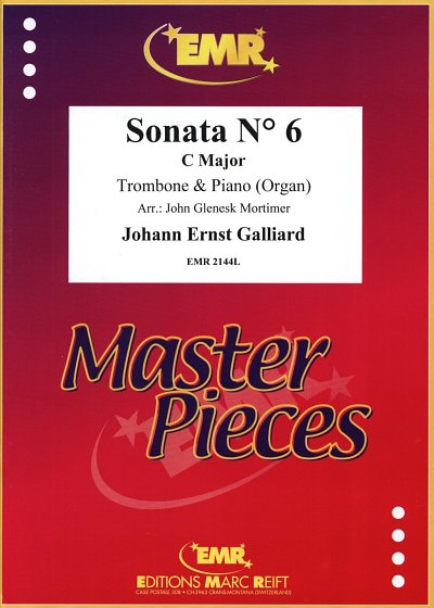 J.E. Galliard: Sonata N° 6 in C major, PosKlv/Org