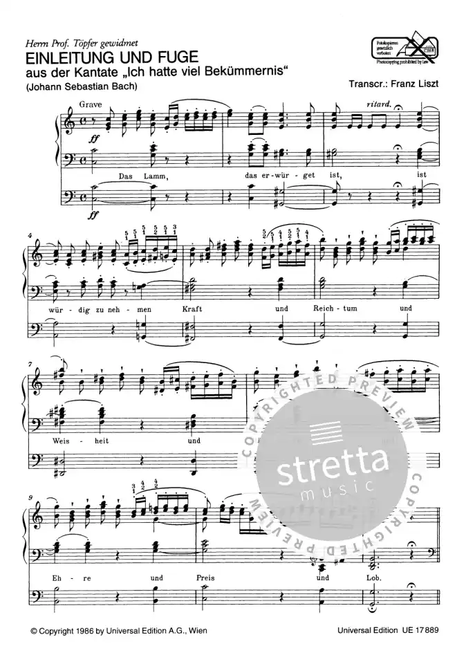 F. Liszt: Sämtliche Orgelwerke 7, Org (1)