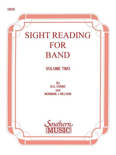 Sight Reading for Band, Book 2 (Ob)