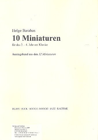 Barabas Helge: 10 Miniaturen Gruene Reihe 2