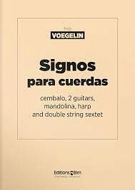 F. Voegelin: Signos para cuerdas, Kamo (Part.)