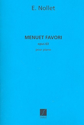 Menuet Favori Piano, Klav (Part.)