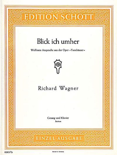DL: R. Wagner: Blick' ich umher, GesBr/AlKlav