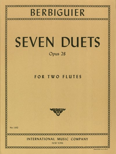 Seven Duets Op 28, 2Fl (Sppa)