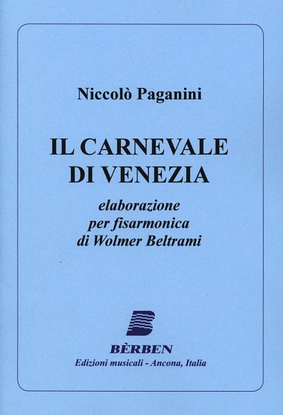 N. Paganini: Il Carnevale Di Venezia (Part.)
