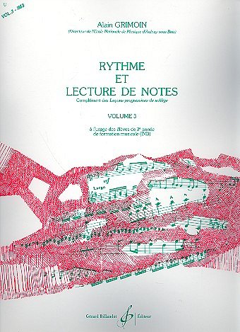 Rythme Et Lecture De Notes Volume 3