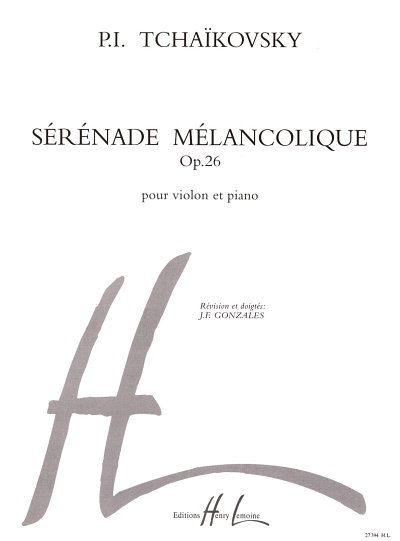 AQ: P.I. Tschaikowsky: Sérénade Mélancolique, VlKla (B-Ware)