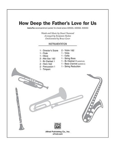 S. Townend: How Deep the Father's Love for Us (Stsatz)