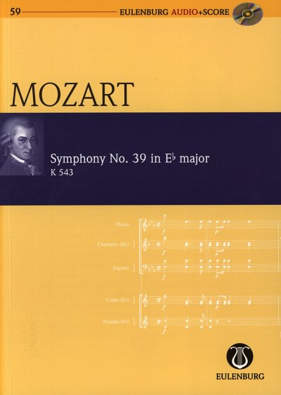 W.A. Mozart: Sinfonie 39 Es-Dur Kv 543 Eulenburg Audio Score