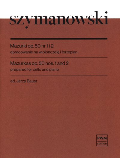 K. Szymanowski: Mazurkas op. 50 Nr. 1&2, VcKlav (KlavpaSt)