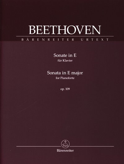 L. v. Beethoven: Sonate in E, Klav