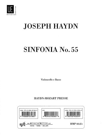 J. Haydn: Sinfonia Nr. 55 Es-Dur Hob. I:55, Sinfo (VcKb)