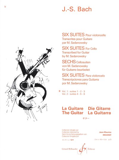 J.S. Bach: Six Suites Volume 1 Suites 1.2.3