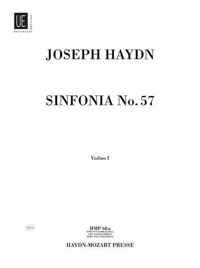 J. Haydn: Sinfonia Nr. 57 D-Dur Hob. I:57