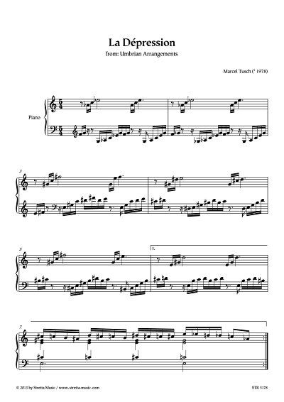 DL: M. Tusch: La Depression, Klavier