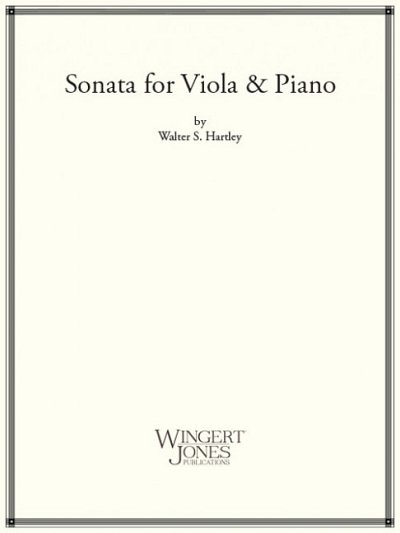 W.S. Hartley: Sonata, VaKlv (KlavpaSt)