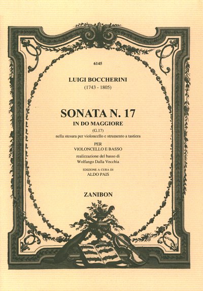 L. Boccherini: Sonata N. 17 In Do Magg. G. 17 (Part.)