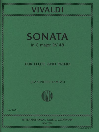 A. Vivaldi: Sonata F Xv N. 3 Do (Rampal) , Fl