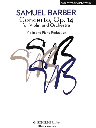 S. Barber: Concerto for violin and orchestra , VlOrch (KASt)