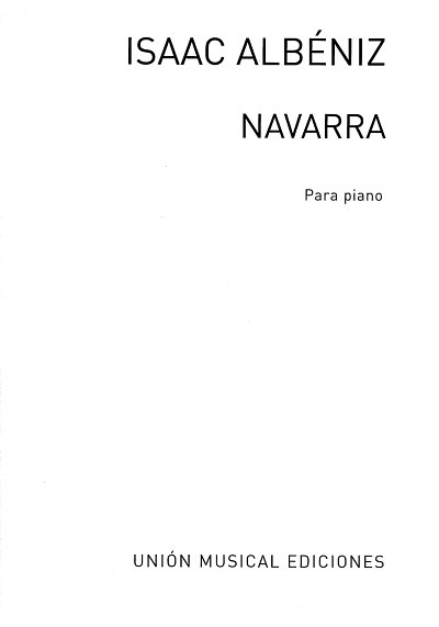 AQ: I. Albéniz: Navarra, Klav (B-Ware)