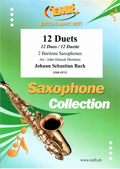 J.S. Bach: 12 Duets, 2Bsax