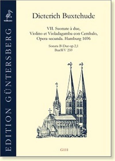 D. Buxtehude: VII. Suonate a Due - Opera , VlVdgCemb (Pa+St)