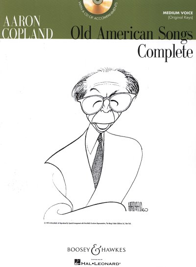 A. Copland: Old American Songs Complete (M, GesMKlav (Bu+CD)
