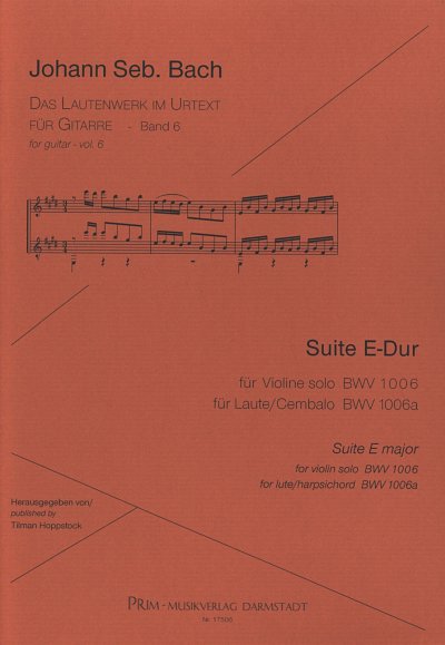 J.S. Bach: Suite E-Dur, Git