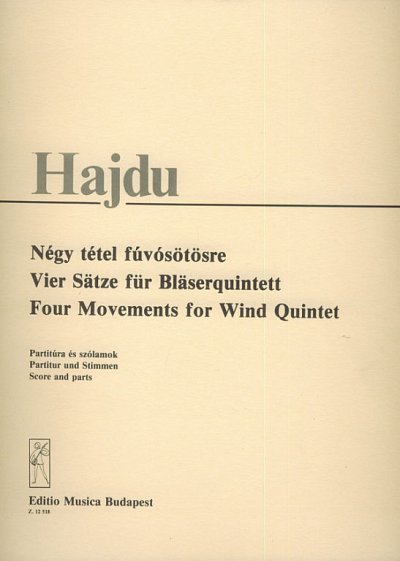 M. Hajdú: Four Movements for wind quintet
