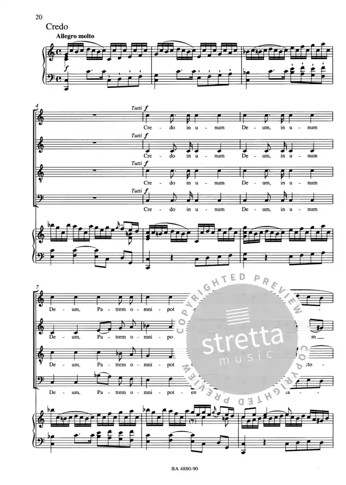 W.A. Mozart: Missa C-Dur KV 317, 4GesGchOrchO (KA) (2)