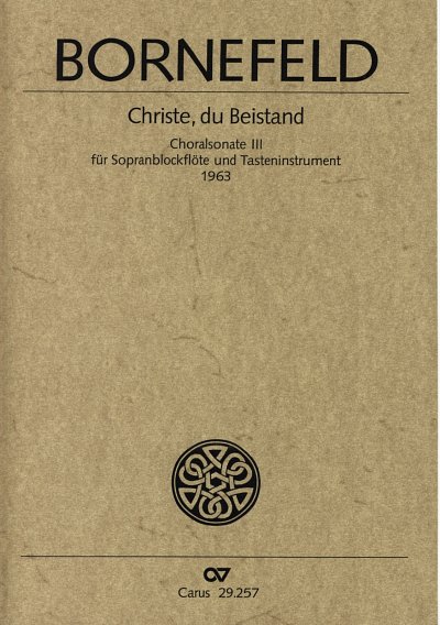 H. Bornefeld: Christe Du Beistand