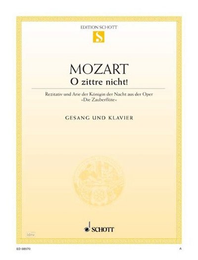 W.A. Mozart: O zittre nicht! , GesSKlav