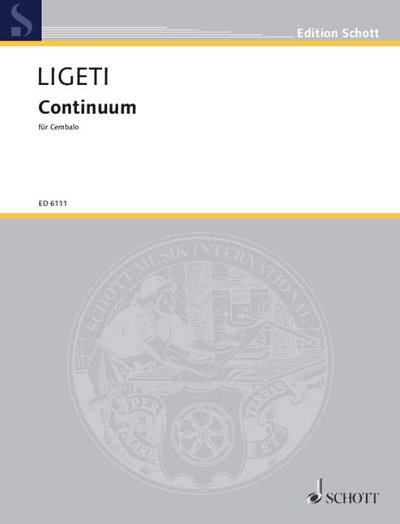 DL: G. Ligeti: Continuum, Cemb