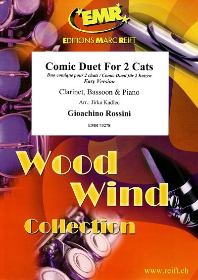 DL: G. Rossini: Comic Duet For 2 Cats, KlarFgKlv