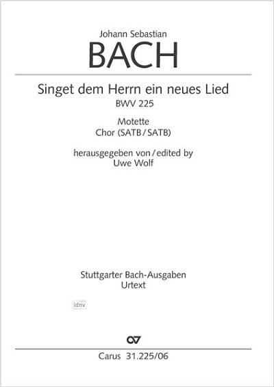 DL: J.S. Bach: Singet dem Herrn ein neues Lied B-Dur BWV  (C
