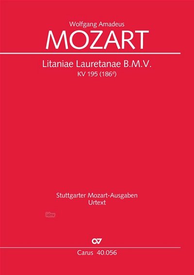 DL: W.A. Mozart: Litaniae Lauretanae B.M.V. in D D-Dur K (Pa