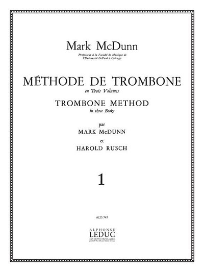 Methode de Trombone Vol.1