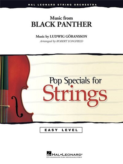 R. Longfield: Music from Black Panther, Stro (Pa+St)