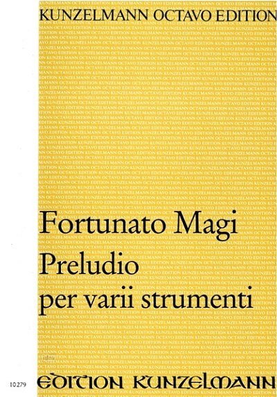 F. Magi: Preludio per varii strumenti, Sinfo (Part.)