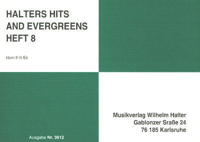 Halters Hits and Evergreens 8, Varblaso;Key (Hrn2Es)