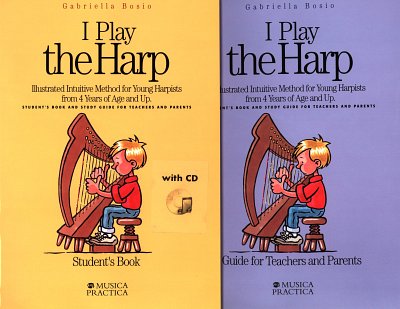 G. Bosio: I Play the Harp [2 Books e Student & Guide (Bu+CD)