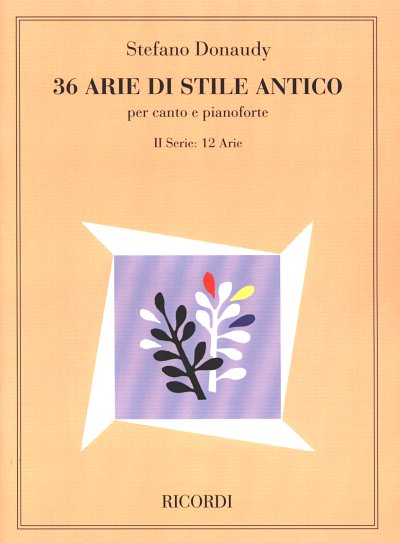 36 Arie Di Stile Antico Ii Serie, GesKlav