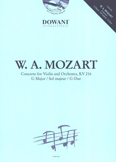 W.A. Mozart: Konzert für Violine und Orches, VlKlav (KAStCD)