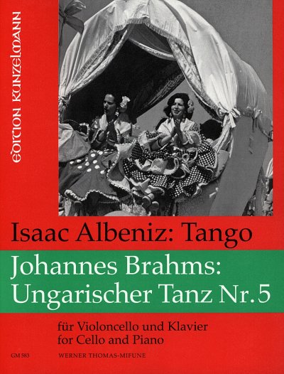 J. Brahms: Tango/ Ungarischer Tanz Nr. 5, VcKlav (Pa+St)