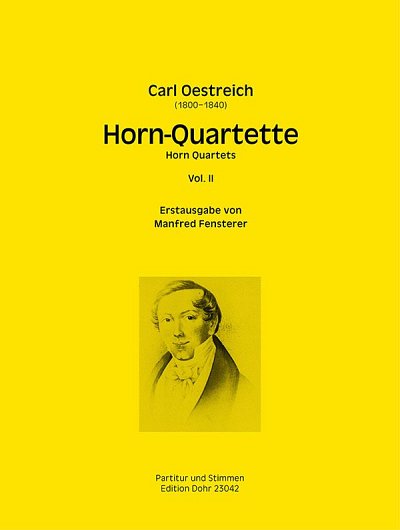 C. Oestreich: Horn-Quartette 2, 4Hrn (Pa+St)