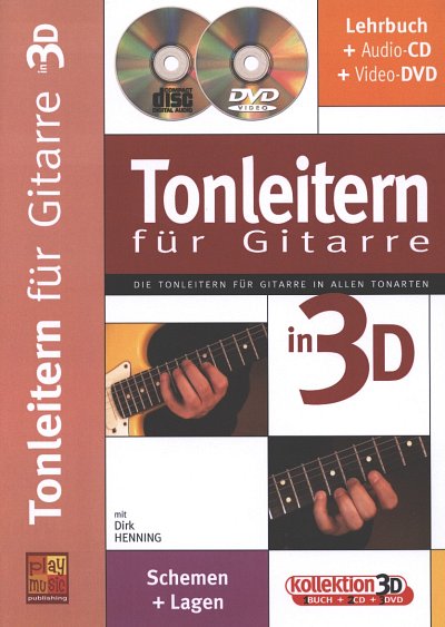 D. Henning: Tonleitern für Gitarre in 3D, Git (CD+DVD)