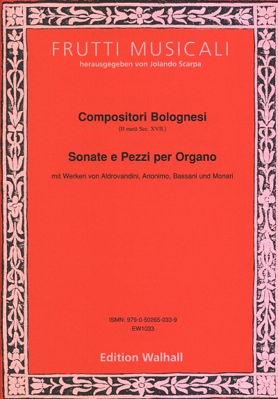 J. Scarpa: Sonate e Pezzi, Org