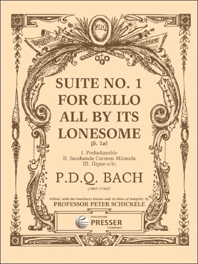P. Bach: Suite No. 1 for Cello All By Its Lonesome