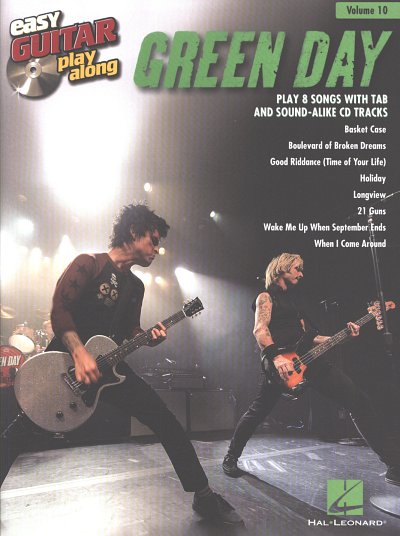 Green Day: Green Day Easy Guitar Play-Along Vol.10, E-Git