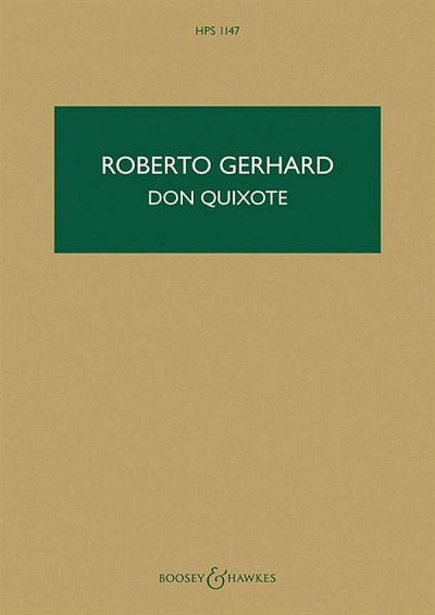 R. Gerhard: Don Quixote